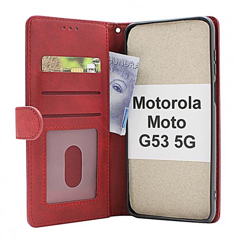 billigamobilskydd.seZipper Standcase Wallet Motorola Moto G53 5G