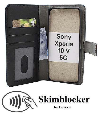 CoverinSkimblocker Magnet Wallet Sony Xperia 10 V 5G