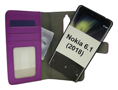 CoverinSkimblocker Magnet Wallet Nokia 6 (2018)