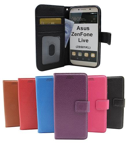 billigamobilskydd.seNew Standcase Wallet Asus ZenFone Live (ZB501KL)