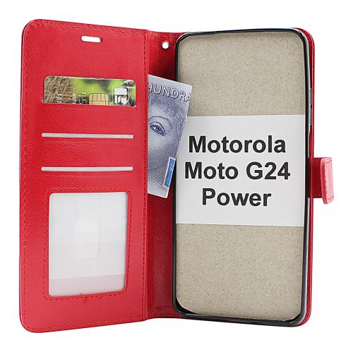 billigamobilskydd.seCrazy Horse Wallet Motorola Moto G24 Power