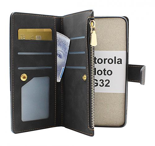 billigamobilskydd.seXL Standcase Luxury Wallet Motorola Moto G32