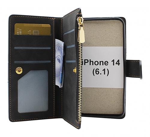 billigamobilskydd.seXL Standcase Luxury Wallet iPhone 14 (6.1)