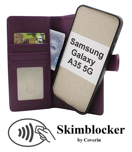 CoverinSkimblocker Magnet Wallet Samsung Galaxy A35 5G