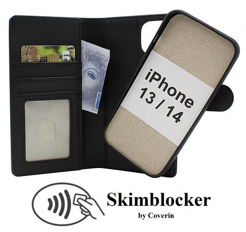 CoverinSkimblocker iPhone 13 / 14 Magnet Phone Wallet