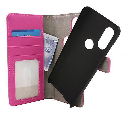 CoverinSkimblocker Magnet Wallet Motorola One Vision