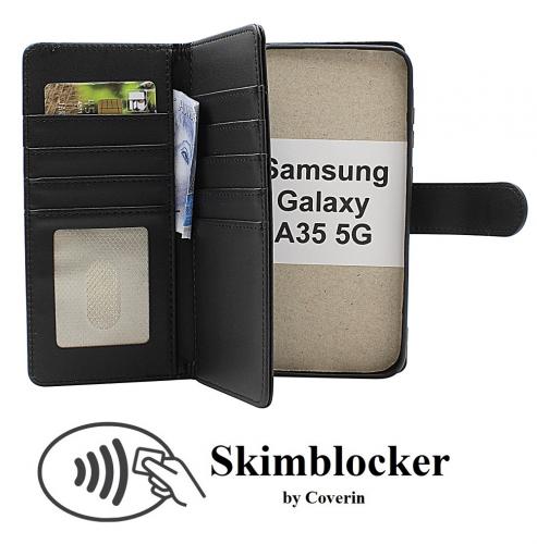 CoverinSkimblocker XL Magnet Wallet Samsung Galaxy A35 5G