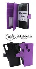 CoverInSkimblocker XL Magnet Wallet Motorola One Vision