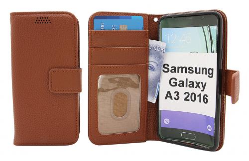 billigamobilskydd.seNew Standcase Wallet Samsung Galaxy A3 2016 (A310F)