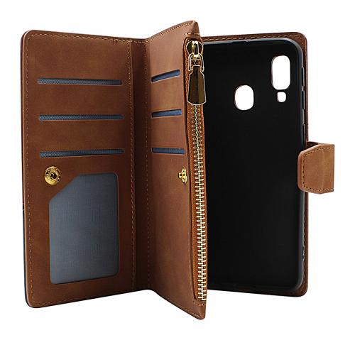 billigamobilskydd.seXL Standcase Luxury Wallet Samsung Galaxy A40 (A405FN/DS)