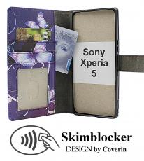 CoverinSkimblocker Sony Xperia 5 Phone Wallet Design