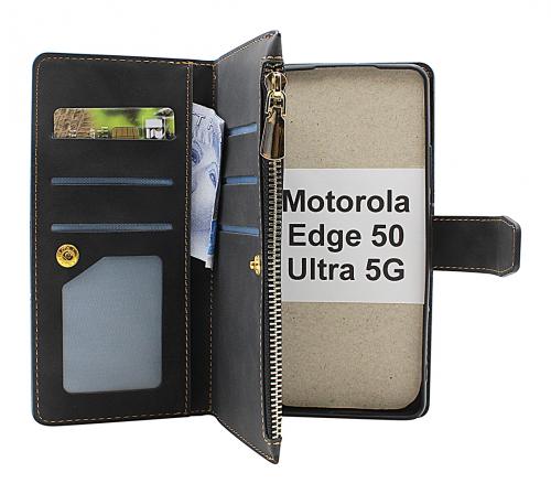 billigamobilskydd.seXL Standcase Luxury Wallet Motorola Edge 50 Ultra 5G