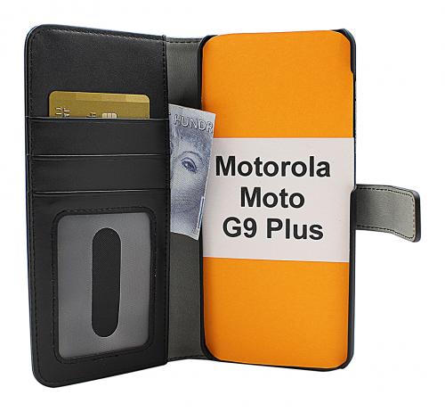 CoverinSkimblocker Magnet Wallet Motorola Moto G9 Plus