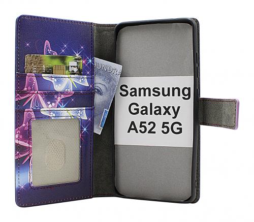 CoverinSkimblocker Samsung Galaxy A52 5G Phone Wallet Design