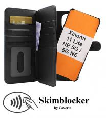 CoverInSkimblocker XL Magnet Wallet Xiaomi 11 Lite NE 5G / 11 Lite 5G NE