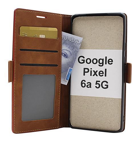 billigamobilskydd.seLuxury Standcase Wallet Google Pixel 6a 5G