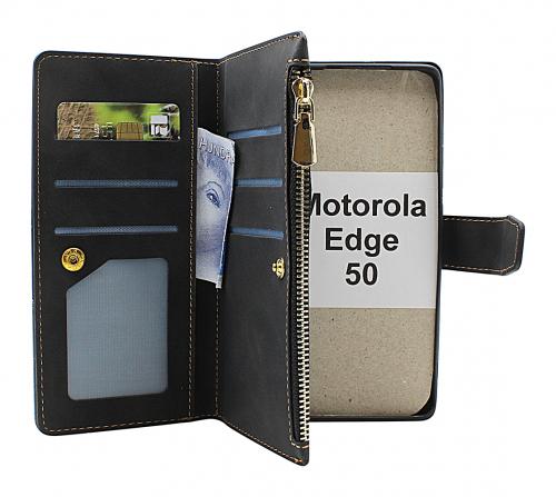 billigamobilskydd.seXL Standcase Luxury Wallet Motorola Edge 50