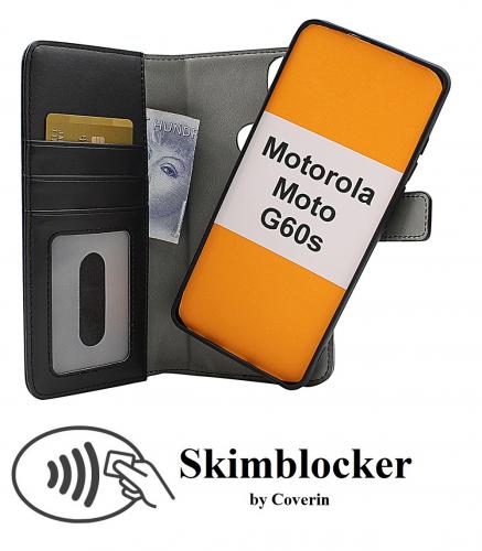 CoverinSkimblocker Magnet Wallet Motorola Moto G60s