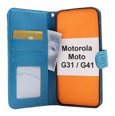 billigamobilskydd.seFlower Standcase Wallet Motorola Moto G31/G41