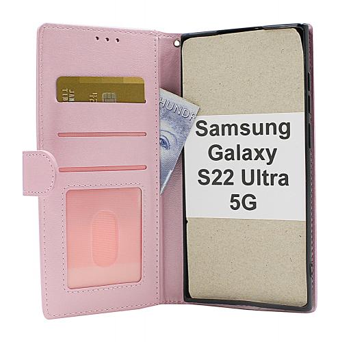 billigamobilskydd.seZipper Standcase Wallet Samsung Galaxy S22 Ultra 5G