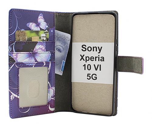 CoverinSkimblocker Sony Xperia 10 VI 5G Magnet Phone Wallet Design