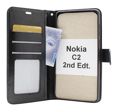 billigamobilskydd.seCrazy Horse Wallet Nokia C2 2nd Edition