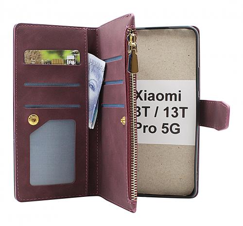 billigamobilskydd.seXL Standcase Luxury Wallet Xiaomi 13T / 13T Pro 5G