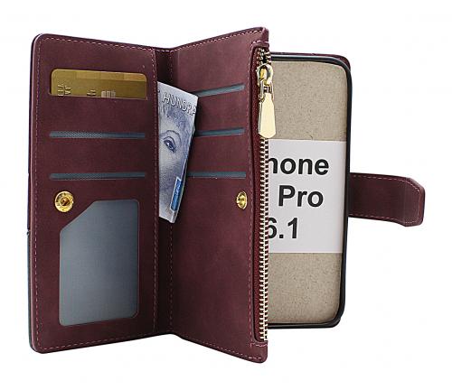 billigamobilskydd.seXL Standcase Luxury Wallet iPhone 14 Pro (6.1)