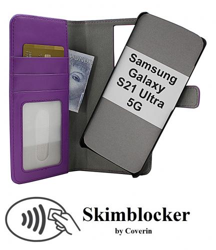 CoverinSkimblocker Magnet Wallet Samsung Galaxy S21 Ultra 5G (G998B)