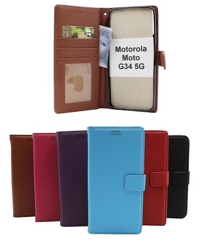 billigamobilskydd.seNew Standcase Wallet Motorola Moto G34 5G