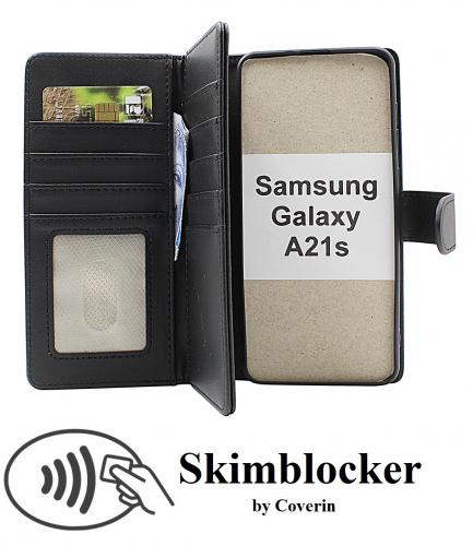 CoverinSkimblocker Samsung Galaxy A21s XL Phone Wallet