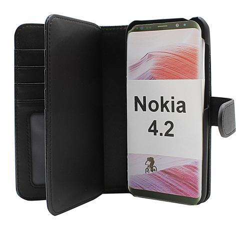 CoverInSkimblocker XL Magnet Wallet Nokia 4.2