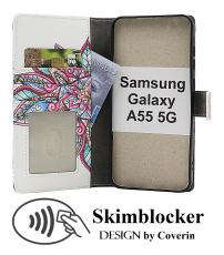 CoverinSkimblocker Samsung Galaxy A55 5G Phone Wallet Design