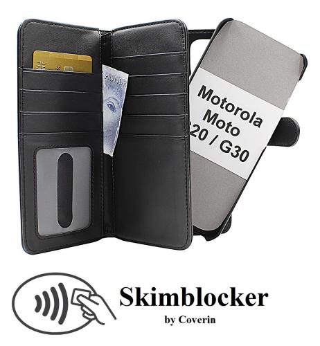 CoverInSkimblocker XL Magnet Wallet Motorola Moto G20 / Moto G30