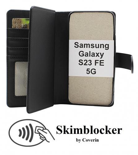 CoverinSkimblocker Samsung Galaxy S23 FE 5G XL Magnet Phone Wallet