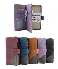 billigamobilskydd.seXL Standcase Luxury Wallet Motorola Moto G54 5G