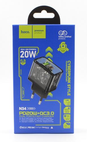 HocoHoco N34 Dual Charger Wall Adapter