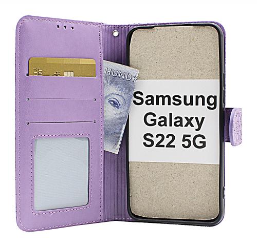 billigamobilskydd.seFlower Standcase Wallet Samsung Galaxy S22 5G