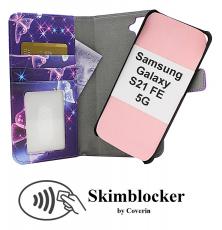 CoverIn Skimblocker Magnet Designwallet Samsung Galaxy S21 FE 5G