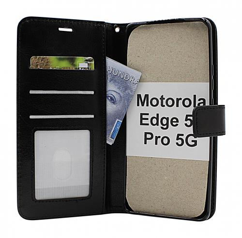 billigamobilskydd.seCrazy Horse Motorola Edge 50 Pro 5G Phone Wallet