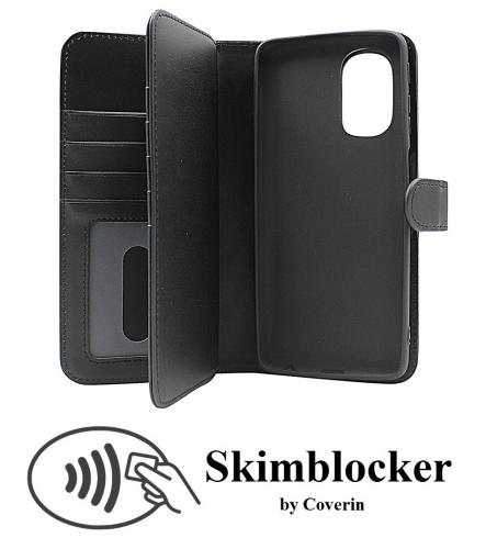 CoverinSkimblocker XL Magnet Wallet Motorola Moto G51