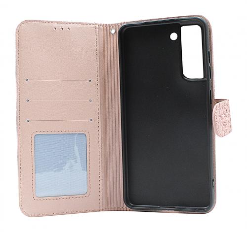 billigamobilskydd.seFlower Standcase Wallet Samsung Galaxy S21 FE 5G (SM-G990B)