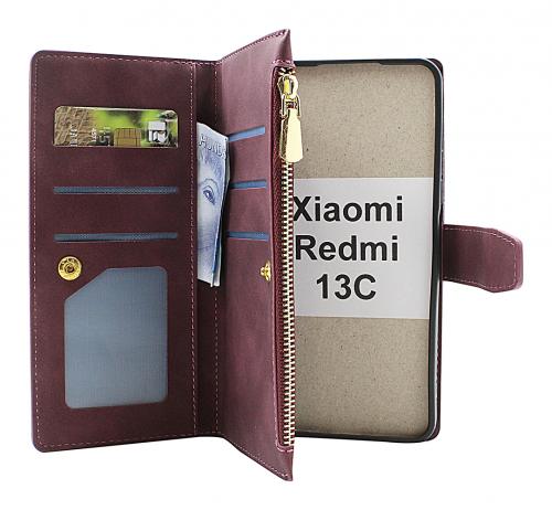 billigamobilskydd.seXL Standcase Luxury Wallet Xiaomi Redmi 13C