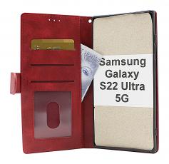 billigamobilskydd.seZipper Standcase Wallet Samsung Galaxy S22 Ultra 5G