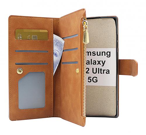 billigamobilskydd.seXL Standcase Lyxfodral Samsung Galaxy S22 Ultra 5G