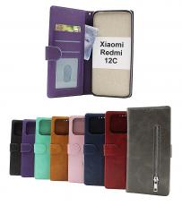 billigamobilskydd.seZipper Standcase Wallet Xiaomi Redmi 12C