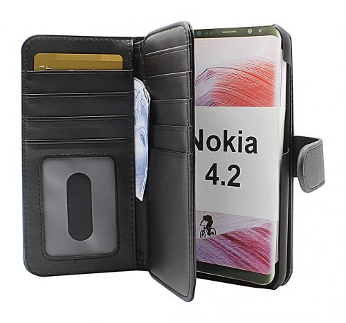 CoverInSkimblocker XL Magnet Wallet Nokia 4.2