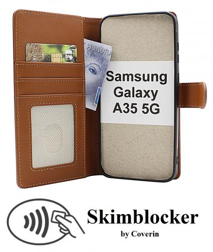 CoverinSkimblocker Magnet Wallet Samsung Galaxy A35 5G