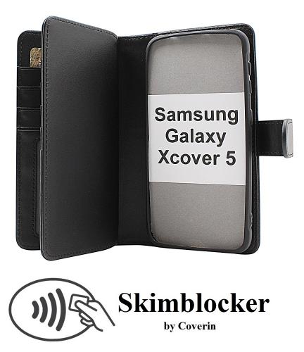 CoverinSkimblocker XL Magnet Wallet Samsung Galaxy Xcover 5 (SM-G525F)