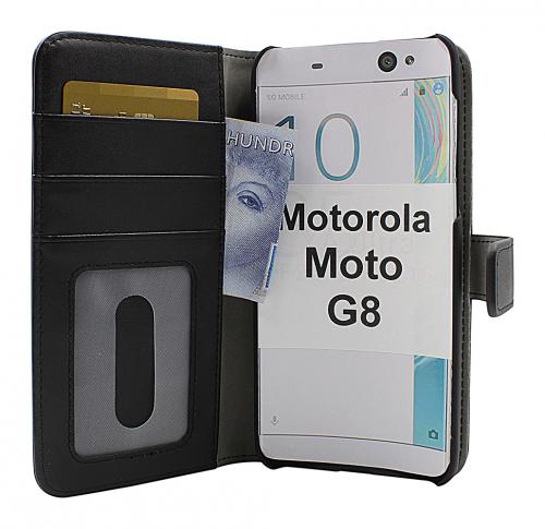 CoverinSkimblocker Magnet Wallet Motorola Moto G8